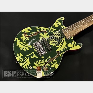 Woodstics GuitarsWS-MINI ALOHA  DEEP GREEN & GREEN ALOHA