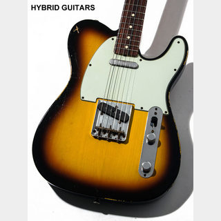 Fender Custom Shop 1963 Telecaster Relic Josefina Handwound P.U. Faded 3-Tone Sunburst 2013