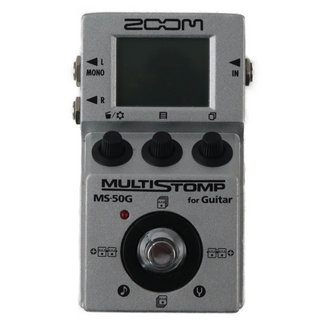 ZOOM【中古】 マルチエフェクター ZOOM MultiStomp MS-50G ズーム ギターエフェクター