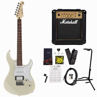 YAMAHAPACIFICA112V VW (ヴィンテージホワイト)  Marshall MG10アンプ付属エレキギター初心者セット【WEBSHOP】