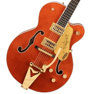 GretschG6120TG Players Edition Nashville Hollow Body with Bigsby and Gold Hardware Ebony Fingerboard Orange