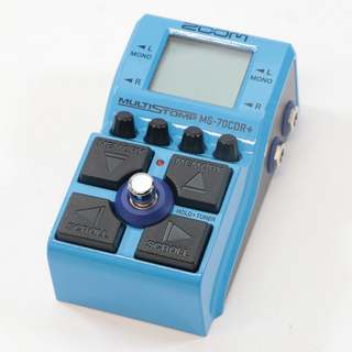エフェクター12点セット 8/16昼まで即発送可 ZOOM MS-70CDR+ Multi Stomp マルチエフェクター コンパクトタイプ