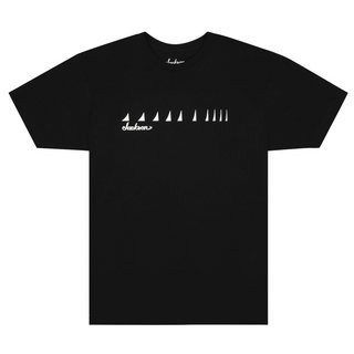 JacksonShark Fin Neck T-Shirt Black Small Tシャツ Sサイズ 半袖