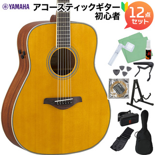 YAMAHATrans Acoustic FG-TA VT トランスアコースティックギター初心者12点セット