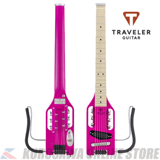 Traveler Guitar Ultra-Light Electric Hot Pink 《ハムバッカーPU搭載》【ストラッププレゼント】(ご予約受付中)