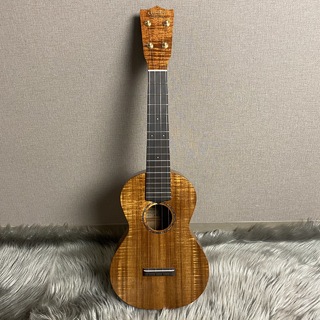 tkitki ukulele HKC-ABALONE/EC 5A 【concert-コンサート】【現物画像】