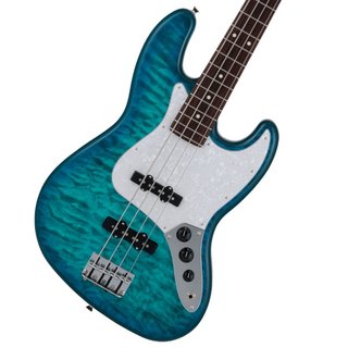Fender 2024 Collection Made in Japan Hybrid II Jazz Bass QMT Rosewood Fingerboard Aquamarine [限定モデル]
