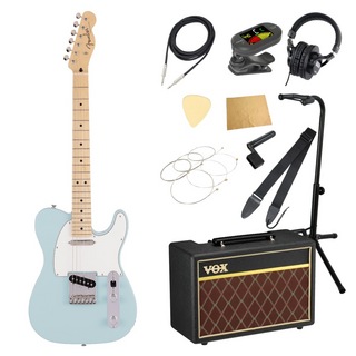 Fender MIJ Junior Collection Telecaster MN SATIN DNB エレキギター VOXアンプ付き 入門11点 初心者セット