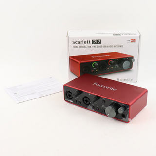 Focusrite 【中古】 Focusrite Scarlett 2i2 3rd Gen オーディオインターフェイス フォーカスライト 第3世代