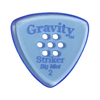 Gravity Guitar PicksStriker -Big Mini Multi-Hole- GSRB2PM 2.0mm Blue ピック
