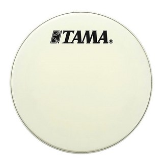 Tama CT18BMSV [White Coated Heads TAMA logo / 18]【バスドラム用フロントヘッド】【お取り寄せ品】