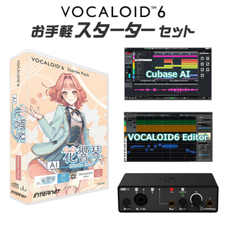INTERNET VOCALOID6 SP AI 花響 琴 ボーカロイドお手軽スターターセット