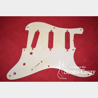 Fender Stratocaster 50s Original 1Ply White Pickguard & Aluminum Shielding Platre