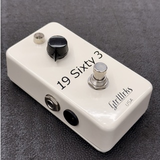 GtrWrks／NINETEEN 63 (19Sixty3preamp) Gtrwrks Nineteen 63 19Sixty3 Preamp, Class A Boost, Clear