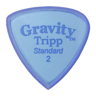 Gravity Guitar PicksTripp -Standard Master Finish- GTRS2M 2.0mm Blue ギターピック