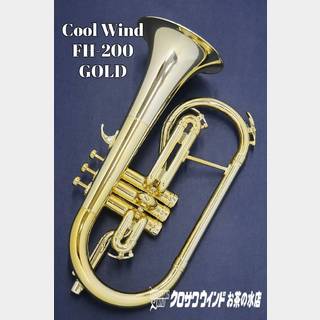 Cool WindFH-200 GLD 《即納可能!》【プラスチックフリューゲルホルン】【ゴールド】【ウインドお茶の水】
