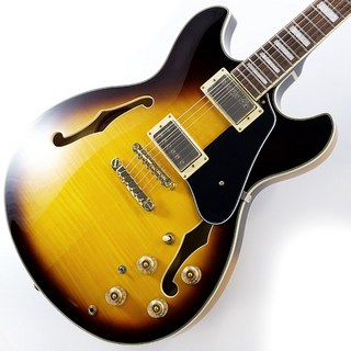 IbanezJSM10EM-TTB (Two-tone Burst) [John Scofield Model] [SPOT MODEL]