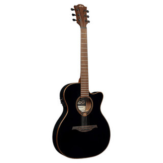 LAG Guitars T118ASCE-BLK エレクトリックアコースティックギター