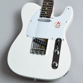 Bacchus SBT-ASH RSM WHM エレキギター テレキャスタータイプ 限定カラー ホワイトマット