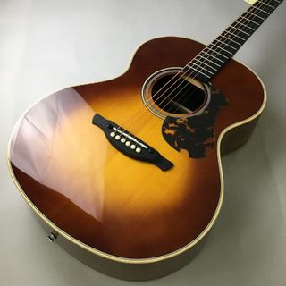 James J-300A II Violin Sunburst アコースティックギター トップ単板 アジャスタブルサドル 簡単弦高調整J-300AI
