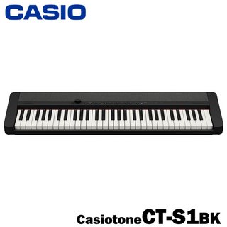 Casioキーボード Casiotone CT-S1BK / ブラック