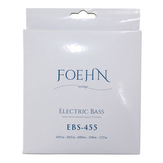 FOEHN EBS-455 Electric Bass Strings Regular Light 5strings 5弦エレキベース弦 45-125