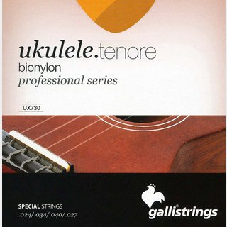 Galli Strings UX 730 Tenore Bionylon ウクレレ弦 .024-.040【WEBSHOP】