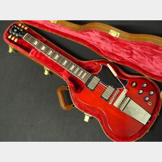 GibsonSG Standard '61 Maestro Vibrola Vintage Cherry #207240216