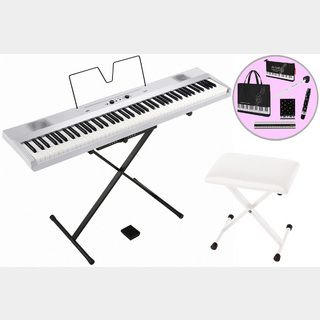 KORG L1SP P WHITE (パールホワイト) Liano [キーボードベンチセット] DIGITAL PIANO【WEBSHOP】