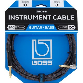 BOSS Instrument Cable BIC-10A [3m/L型-ストレート型]