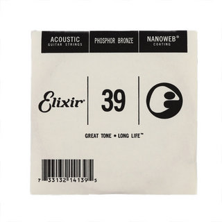 Elixirエリクサー 14139/039弦/フォスファーブロンズ×4本