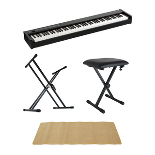 KORGコルグ D1 DIGITAL PIANO 電子ピアノ X型スタンド X型ベンチ ピアノマット(クリーム)付きセット