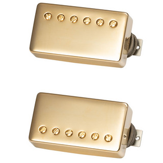 Gibson Custombucker Set / True Historic Gold Covers / Double Black
