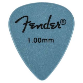 Fender351 Shape Rock-On Touring Guitar Picks, Heavy, Blue - 12 Count Pack