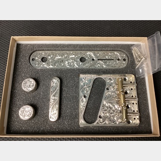 El Dorado Guitar Accessories Hand-Engraved Telecaster Guitar Parts Set 【エルドラド テレキャスターパーツセット】