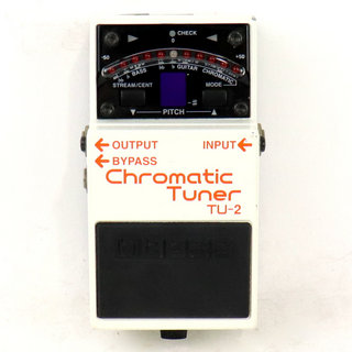 BOSS 【中古】 クロマチックチューナー エフェクター BOSS TU-2 Chromatic Tuner ペダルチューナー