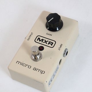 【美品】MXR micro amp MXR Micro Amp Clean Boost Rare Vintage 1980 Block Logo