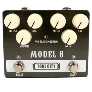 TONE CITY 【中古】 TONE CITY MODEL B ディストーション プリアンプ ギターエフェクター