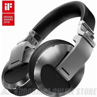 Pioneer Dj HDJ-X10-S オーバーイヤー型 フラッグシップ DJヘッドホン (silver)