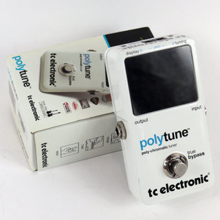 tc electronic 【中古】 チューナー tc electronic PolyTune 1 ポリフォニックチューナー ポリチューン ペダルチューナー