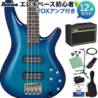 Ibanez SR370E SPB ベース初心者12点セット【VOXアンプ付】 アクティブ 【島村楽器限定モデル】