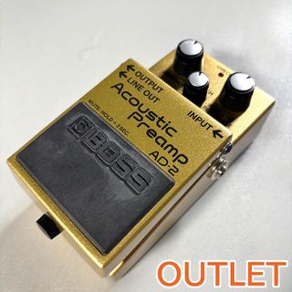 BOSS AD-2 Acoustic Preamp アコギ用 プリアンプAD2