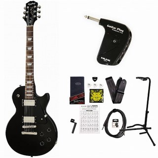 Epiphone Inspired by Gibson Les Paul Studio Ebony エピフォン レスポール スタジオ GP-1アンプ付属エレキギター初
