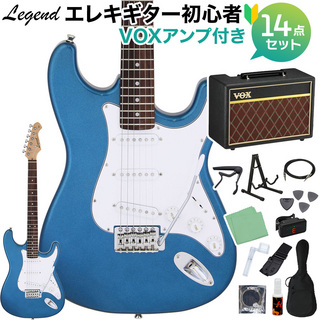 LEGENDLST-Z MBL エレキギター 初心者14点セット 【VOXアンプ付き】