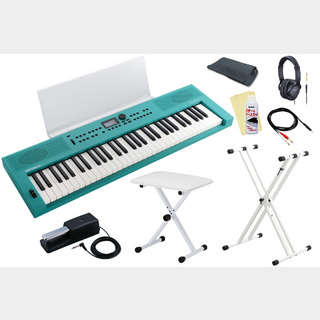 Roland GOKEYS3-TQ [キーボードスタンド + 椅子 + ケーブルセット] (GO:KEYS 3) ターコイズ Digital Keyboard【WEB