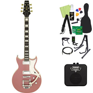 Aria Pro II212-MK2 エレキギター初心者14点セット 【ミニアンプ付き】 CDPK セミソリッドギター