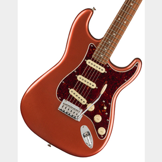 FenderPlayer Plus Stratocaster Pau Ferro Fingerboard Aged Candy Apple Red