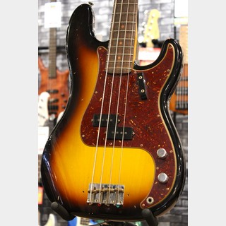 Fender Custom Shop 1963 Precision Bass Journeyman Relic -Aged 3Tone Sunburst-【軽量!4.03kg】【#CZ564576】