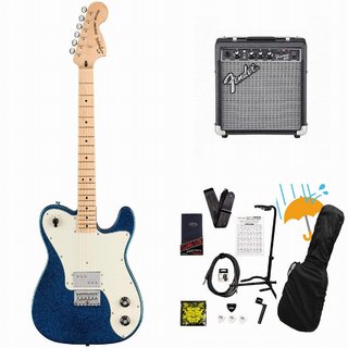 Squier by Fender Limited Edition Paranormal Esquire Deluxe Blue Sparkle Fender 10Wアンプ付属エレキギター初心者セットR