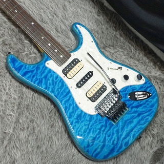 Fender Michiya Haruhata Stratocaster RW Caribbean Blue Trans
